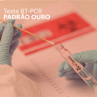 Diagnóstico Molecular para COVID-19 RT-PCR (PADRÃO OURO)