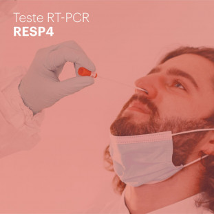 RESP4 PAINEL RESPIRATÓRIO SARS-COV2,  VÍRUS SINCICAL, INFLUENZA A/B RT- PCR 